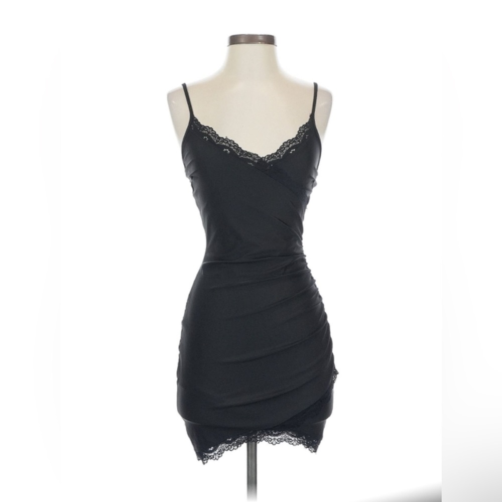 Stylish Black Lace Sexy  Dress